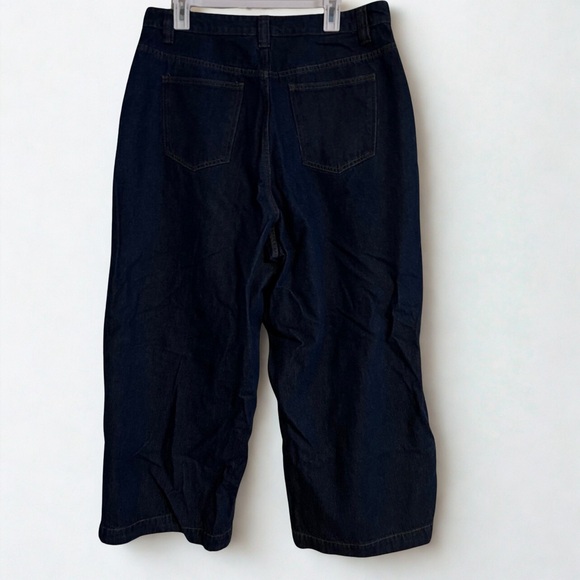 Cider Blue High Rise Cropped Jeans Classic Denim Size 1X (16/18) - Picture 3 of 5